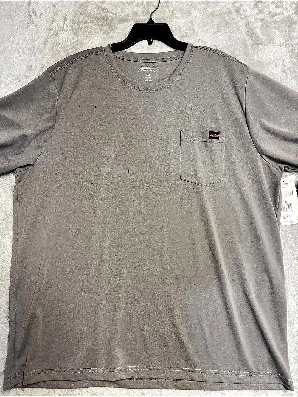 Dickies Men's Pocket Tee Gray 3XL NWT